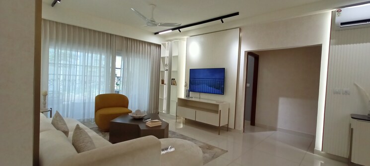 Living Room, my-home-bhooja 4 Bedroom 4070 Sq.Ft. Apartment In Hi Tech City Hyderabad 8148262