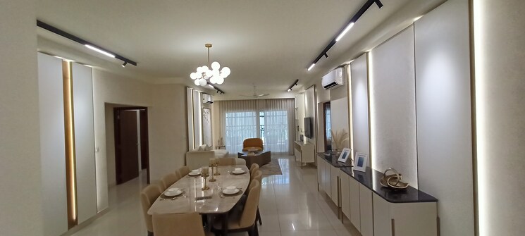 Kitchen, my-home-bhooja 4 Bedroom 4070 Sq.Ft. Apartment In Hi Tech City Hyderabad 8148262