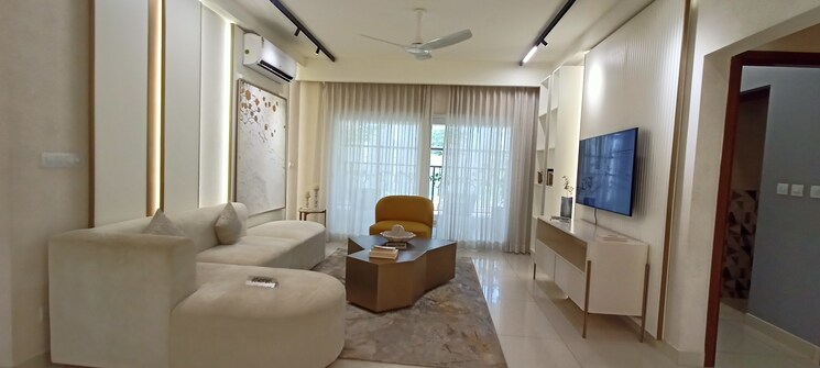Living Room, my-home-bhooja 4 Bedroom 4070 Sq.Ft. Apartment In Hi Tech City Hyderabad 8148262
