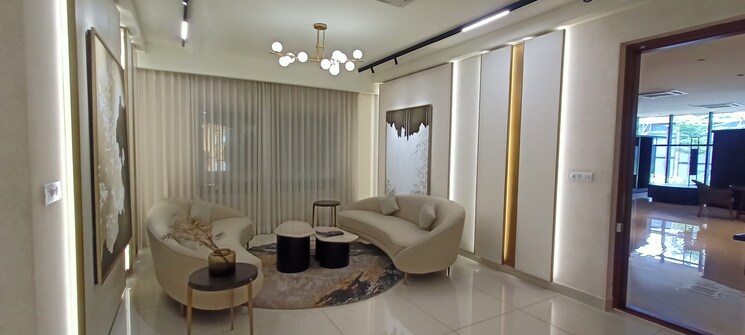 Living Room, my-home-bhooja 4 Bedroom 4070 Sq.Ft. Apartment In Hi Tech City Hyderabad 8148262