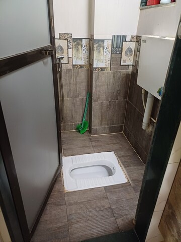 Bathroom in 1 RK Apartment at Mahape – for Rent