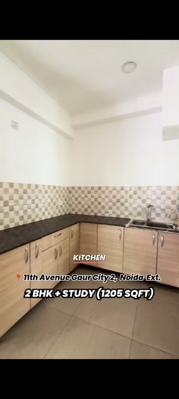 Kitchen in 2.5 BHK Apartment at Gaur City 2 - 11th Avenue, Sector 16c Greater Noida – for Sale