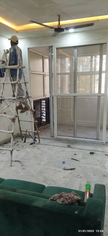 Staircase in 3.5 BHK Apartment at Prem Apartments Faridabad, Sector 21c – for Sale