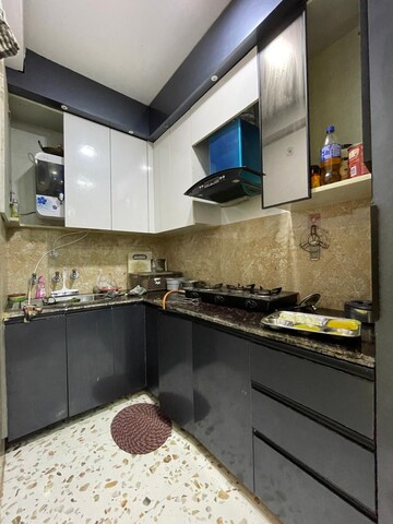Kitchen in 2 BHK Builder Floor at Dwarka Mor – for Rent