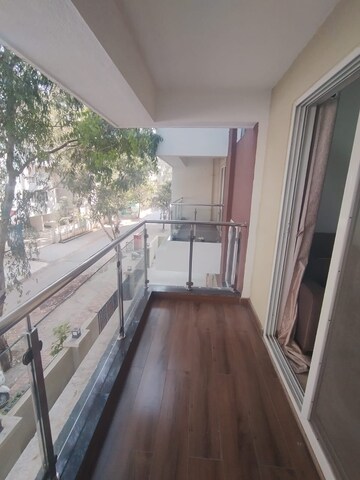 Balcony in 2 BHK Apartment at Balaji Serenity Baner, Baner – for Rent