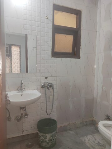 Bathroom in 2 BHK Builder Floor at Saket – for Rent