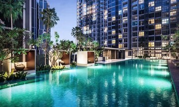 Swimming Pool in 3.5 BHK Apartment at Godrej Riverine, Sector 44 – for Sale