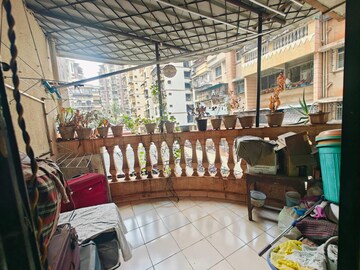 Balcony in 2 BHK Apartment at Haware Tiara, Kharghar – for Rent