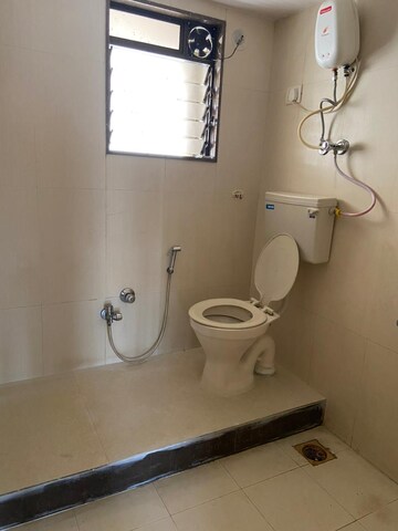 Bathroom in 2 BHK Apartment at Giriraj Horizon, Kharghar – for Rent