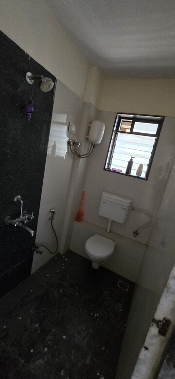 Bathroom in 3 BHK Apartment at Nalanda Building Malad, Malad East – for Rent