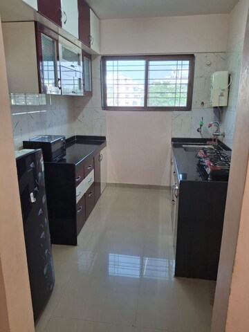 Kitchen in 1 BHK Apartment at Nagpal Sudarshan Paradise, Pimple Nilakh – for Rent