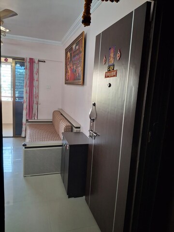 Bathroom in 1 BHK Apartment at Nagpal Sudarshan Paradise, Pimple Nilakh – for Rent