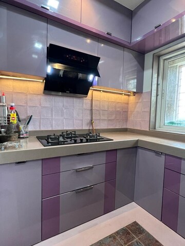 Kitchen in 2 BHK Apartment at Pataskar Eclat, Ghodbunder Road – for Sale