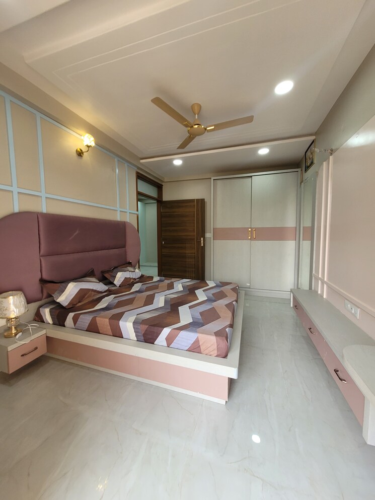 Bedroom, parth-crown 3 Bedroom 1583 Sq.Ft. Builder Floor In Nirman Nagar Jaipur 8148446