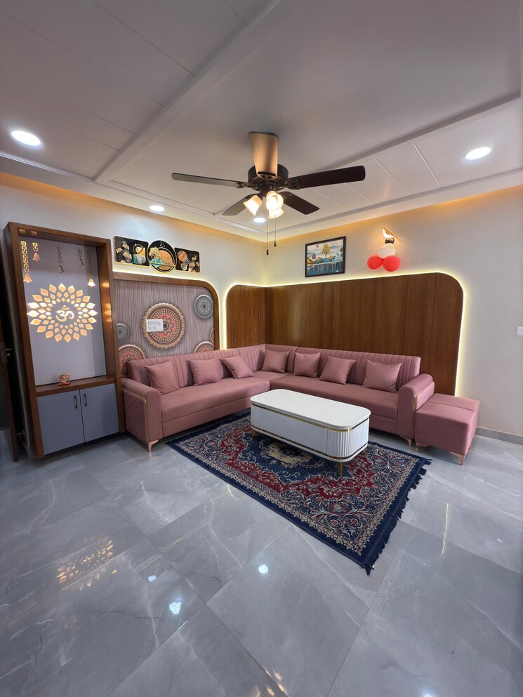 Living Room, parth-crown 3 Bedroom 1583 Sq.Ft. Builder Floor In Nirman Nagar Jaipur 8148446