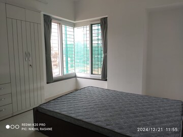Bedroom in 2 BHK Apartment at Lunkad Akash Towers, Pimple Nilakh – for Rent