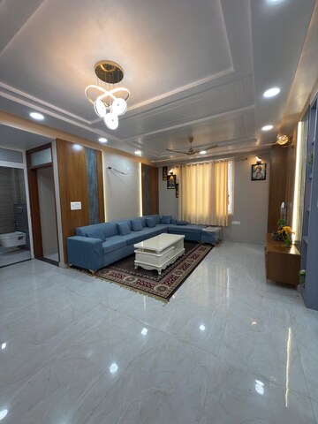 Living Room in 3 BHK Builder Floor at Parth Crown, Nirman Nagar – for Sale