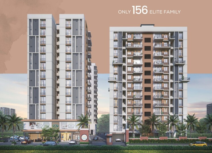 Exterior View, palanpur 3 Bedroom 1751 Sq.Ft. Apartment In Palanpur Surat 8148520