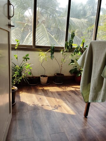 Balcony in 2 BHK Apartment at Bandra West – for Rent