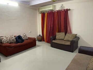 Living Room in 3 BHK Apartment at Haware Tiara, Kharghar – for Rent