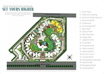 Master Plan in 3 BHK Apartment at Tata Gurgaon Gateway, Sector 112 – for Sale