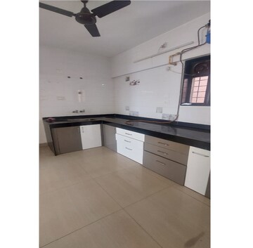 Kitchen in 3 BHK Apartment at Bhansali Whispering Winds, Pashan – for Rent