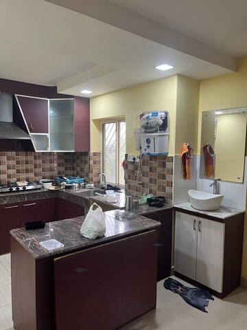 Kitchen in 3 BHK Apartment at Morabadi – for Rent