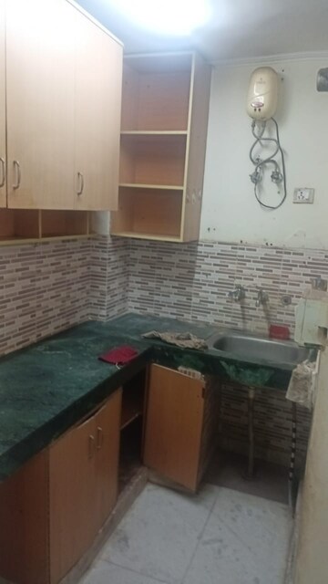 Kitchen in 2 BHK Builder Floor at Mehrauli – for Rent