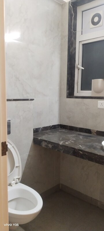 Bathroom in 3 BHK Apartment at LnT Crescent Bay T5, Parel – for Rent