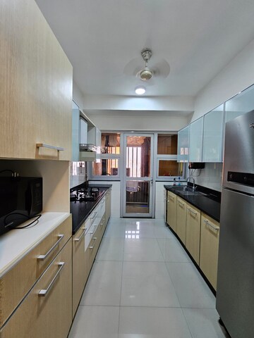 Kitchen in 2 BHK Apartment at DB Orchid Woods, Goregaon East – for Rent