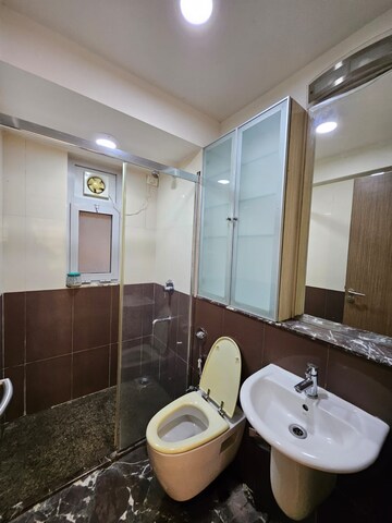 Bathroom in 2 BHK Apartment at DB Orchid Woods, Goregaon East – for Rent