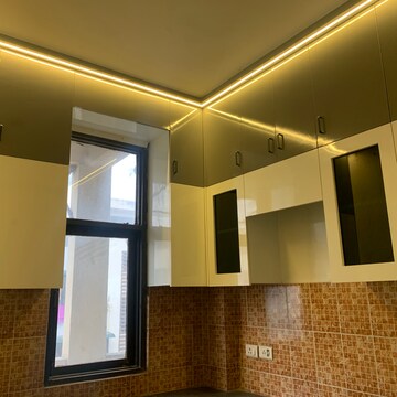 Kitchen in 3 BHK Apartment at Aditya White Cottage, Shahpur Bamheta – for Rent