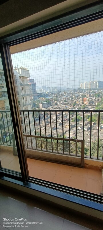 Balcony in 2 BHK Apartment at Everest World Aspen, Dhokali – for Sale