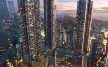 5 BHK Apartment For Rent in Rustomjee Crown, Gokhale Road