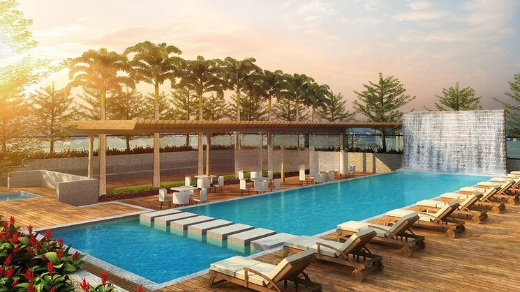 Swimming Pool, ruparel-vivanza 3 Bedroom 1059 Sq.Ft. Apartment In Byculla Mumbai 8149119