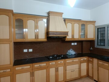 Kitchen in 3 BHK Apartment at Sarvashri Krishna Gardenia, Dollars Colony – for Rent
