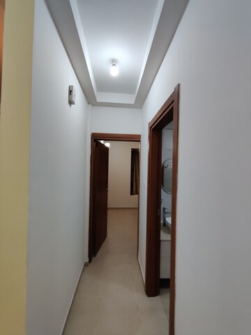 Building Lobby in 1 BHK Apartment at Bhartiya Nikoo Homes, Thanisandra Main Road – for Rent
