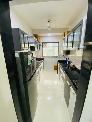 Kitchen in 2 BHK Apartment at Sethia Grandeur, Bandra East – for Rent