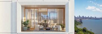 Living Room in 4 BHK Apartment at Birla Anayu, Malabar Hill – for Sale