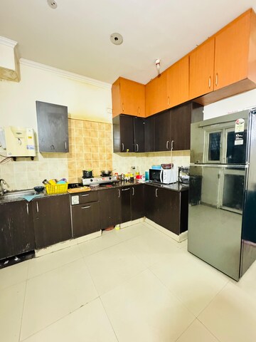 Kitchen in 3.5 BHK Apartment at Aims Golf City, Sector 75 – for Rent