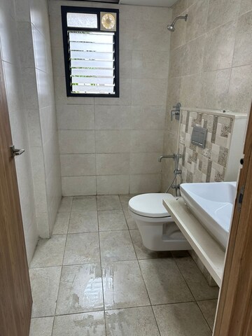 Bathroom in 3 BHK Apartment at SNN Raj Etternia, Haralur Road – for Rent