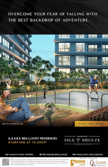5 BHK Builder Floor – Exterior View View at NMS Palm Amore, Sector 46 - for Sale