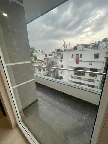 Balcony in 3 BHK Builder Floor at Freedom Fighters Enclave – for Rent