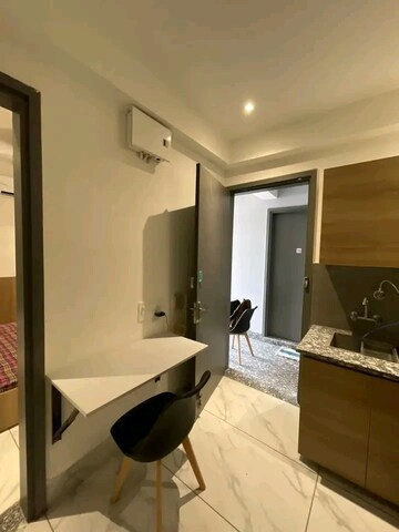 Master Bedroom in 1 BHK Builder Floor at Ansal Sushant Lok I, Sector 43 – for Rent