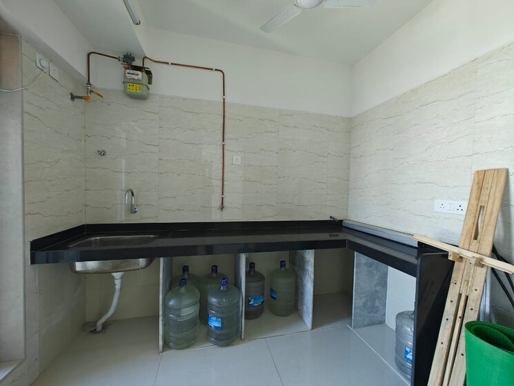 Kitchen, romell-allure 2 Bedroom 567 Sq.Ft. Apartment In Borivali East Mumbai 8149398