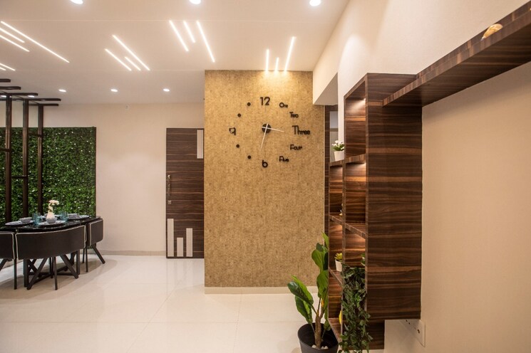 Living Room, romell-allure 2 Bedroom 567 Sq.Ft. Apartment In Borivali East Mumbai 8149398