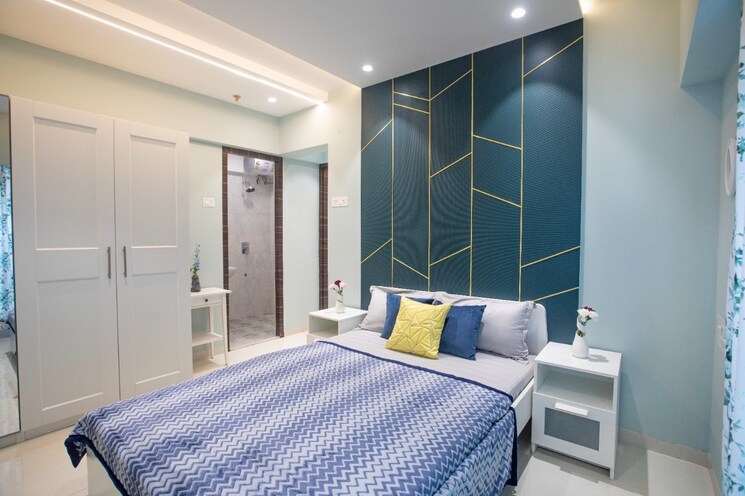 Bedroom, romell-allure 2 Bedroom 567 Sq.Ft. Apartment In Borivali East Mumbai 8149398