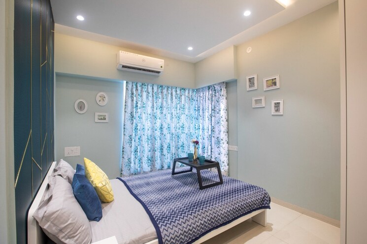 Bedroom, romell-allure 2 Bedroom 567 Sq.Ft. Apartment In Borivali East Mumbai 8149398
