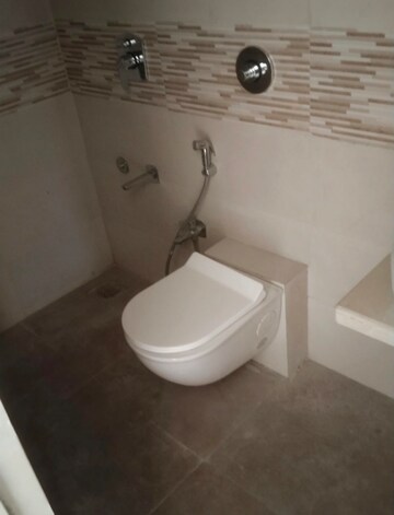 Bathroom in 1 BHK Apartment at JVM Corner Stone, Naupada – for Rent