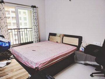 Bedroom in 2 BHK Apartment at Rustomjee Azziano Wing D, Majiwada – for Rent
